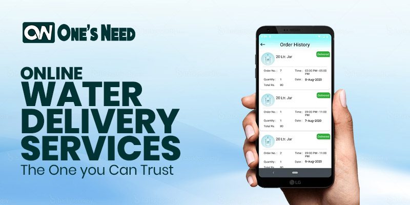 Online Water Delivery Services - The One you Can Trust